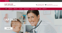 Desktop Screenshot of iap-delhi.com
